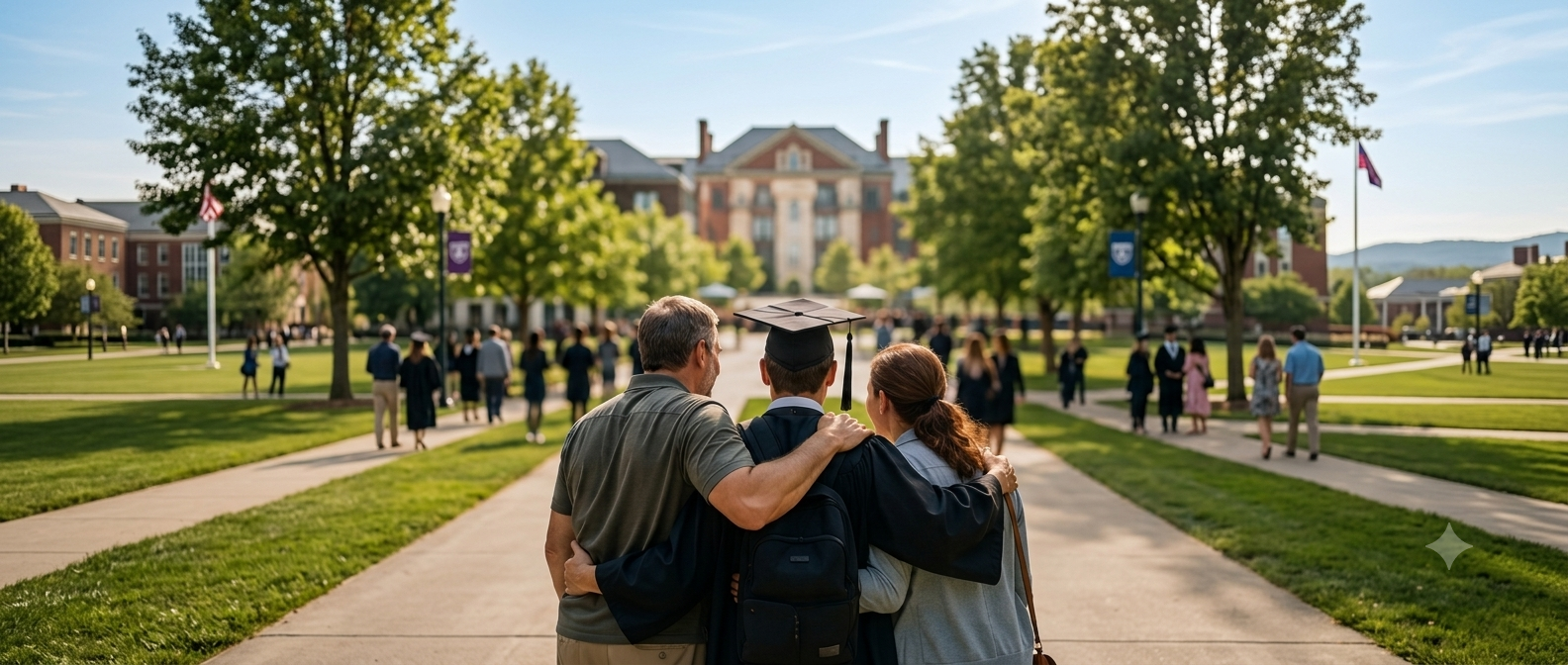 Students in a modern learning environment — public services and education made possible by trusted government and institutional data